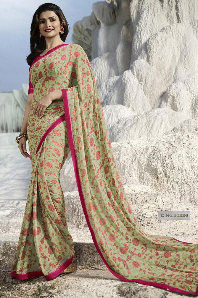 Suhani A32 Casual Wear Georgette Printed Latest Saree Collection